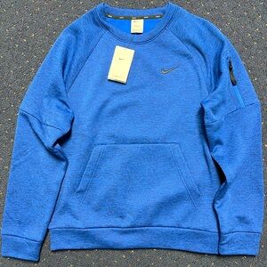 Nike Sportswear Tech Fleece Crew Sweatshirt Men’s Small Blue NWT